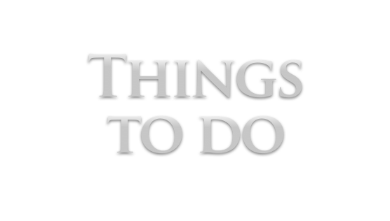 Things to do mobile